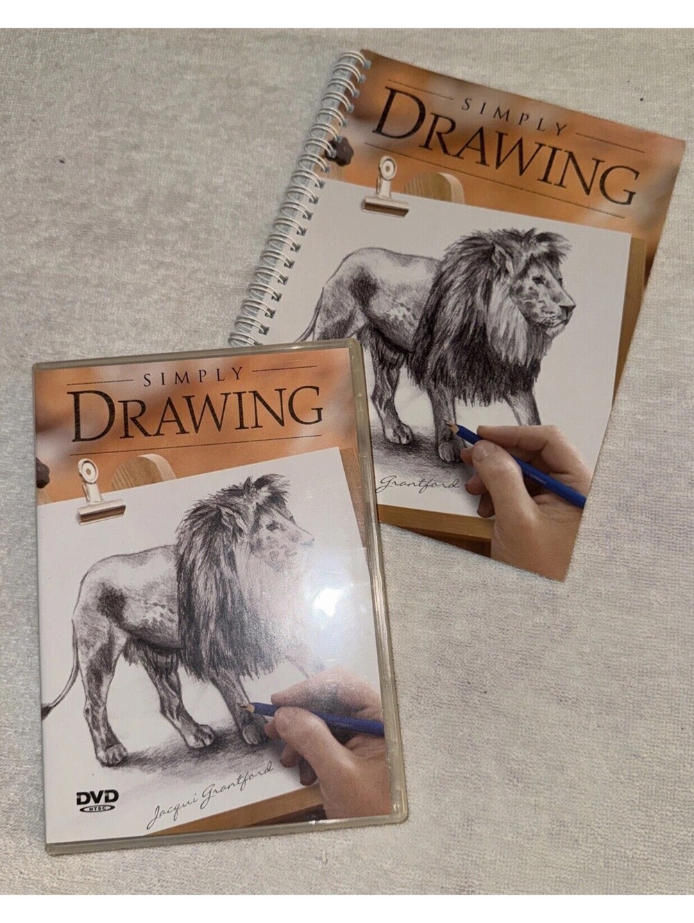 SIMPLY DRAWING BOOK and DVD  By Jacqui Grantford